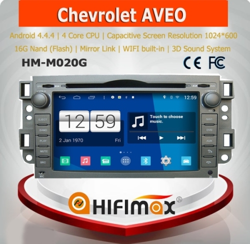 HIFIMAX Android 4.4.4 car dvd player for Daewoo Gentra 2007-2011 WITH Capacitive screen 1080P 8G ROM WIFI 3G INTERNET DVR