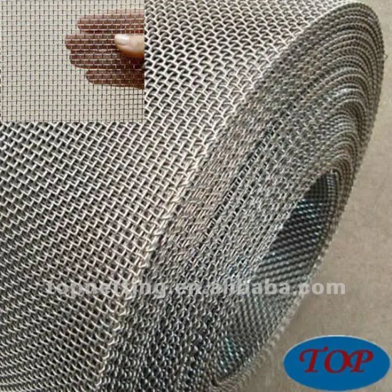 titanium micron weave wire mesh/cloth (Gr1/Gr2)