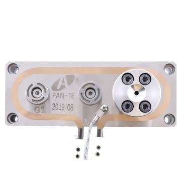 Reliable Hot Runner System for Injection Molds - 1 Cavity Manifold Plate, Electric Bendable Heater