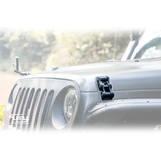 FURY 2007-2017 Aluminum Hood Catch Kit for Jeep Wrangler JK