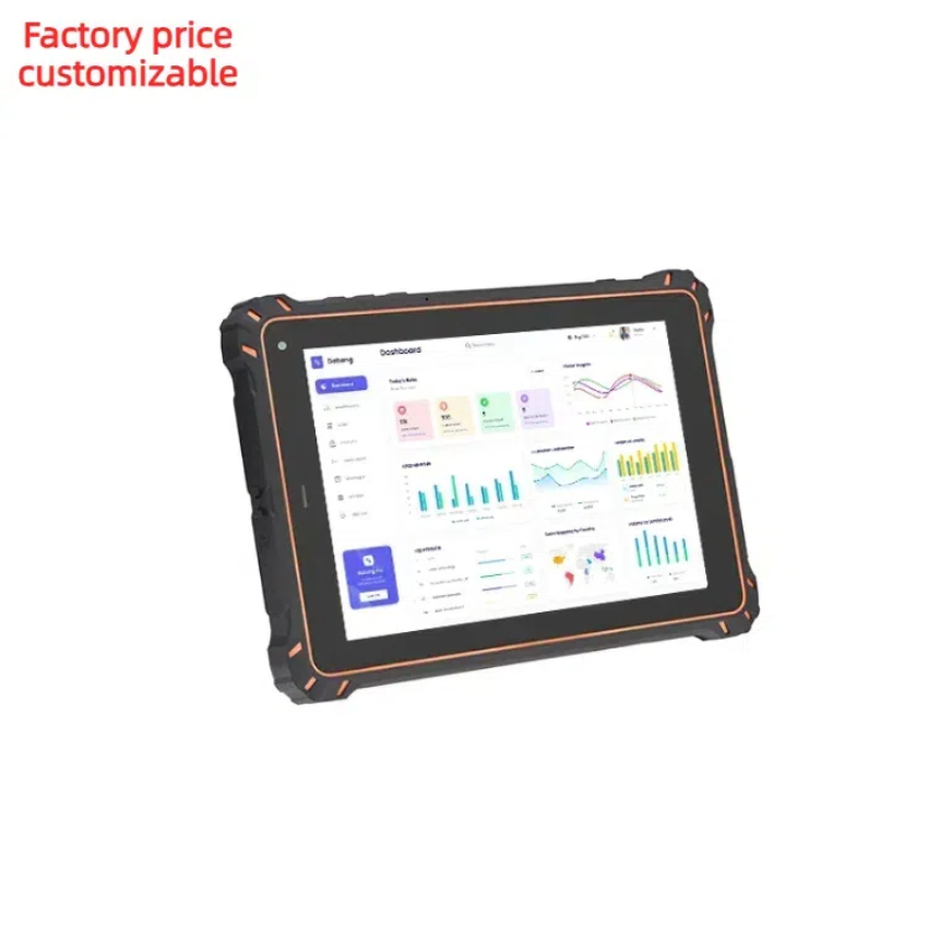 IP67 128G WIFI 10000mAh rugged embedded industrial pc