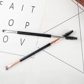 Wholesale Custom Eyebrow Makeup Brush - Private Label Dual-Ended Spoolie Brush