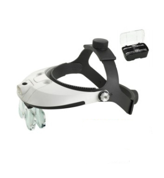 LED Light Helmet Magnifier for Repairing, Working, Reading Wholesale
