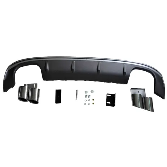 2013-2016 Audi A3 Sedan S-line S3 Style Rear Bumper Diffuser