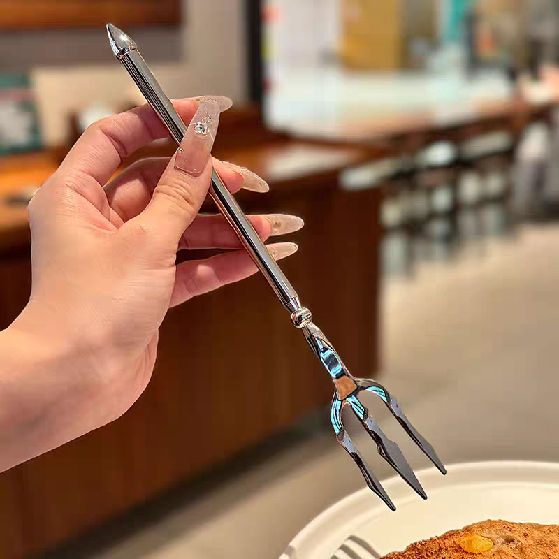 Premium Stainless Steel Greek Style Salad Fork