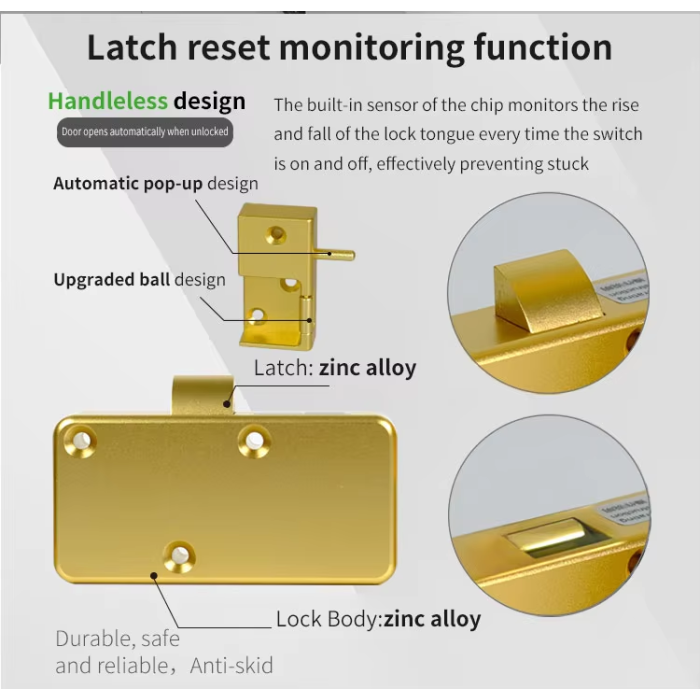 Умный отпечаток без ключа электронный замок шкафа для ящика