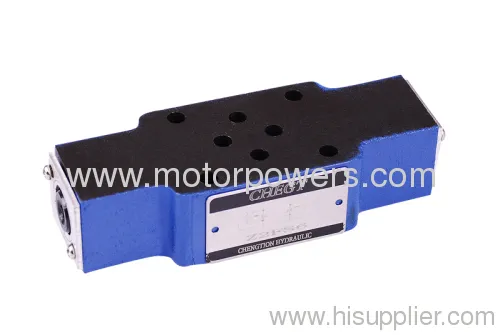 Double Throttle/check Valve With Sandwich Plate 