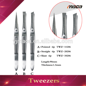 curved tweezers/straight tweezers/ false eyelash tweezers