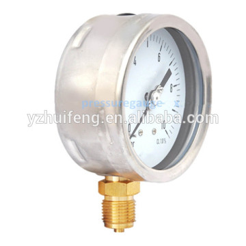 Universal Bottom Connection Oil Filled Pressure Gauge