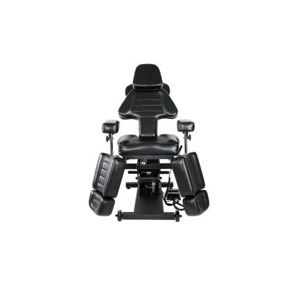Fully Adjustable Tattoo Electric Black Chair for Studio