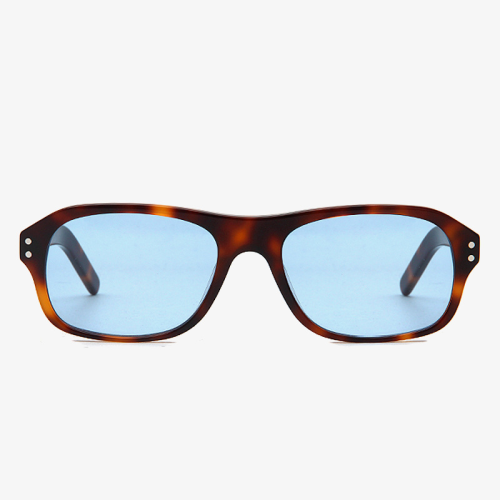 Tortoiseshell Square Acetate Sunglasses