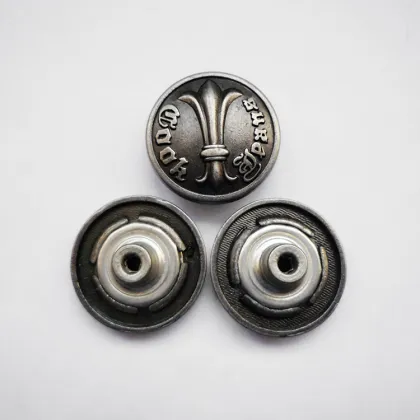 Western metal buttons