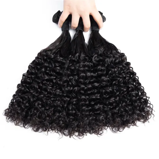 Royce Cheap 100% Cuticle Aligned Virgin Remy Indian Temple Human Hair Fumi Loose Weave Double Drawn Extensions in China