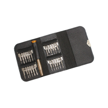 Kit mini cacciavite portatile a 25 pezzi per manutenzione elettronica