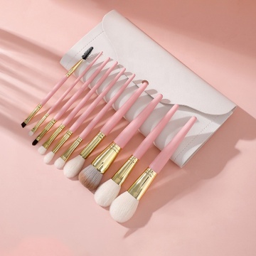 Großhandel veganer synthetischer Haar- und Reisetaschen -Make -up -Pinsel -Set