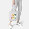 Customizable Stylish LGBTQ Pride Day Tote Bag