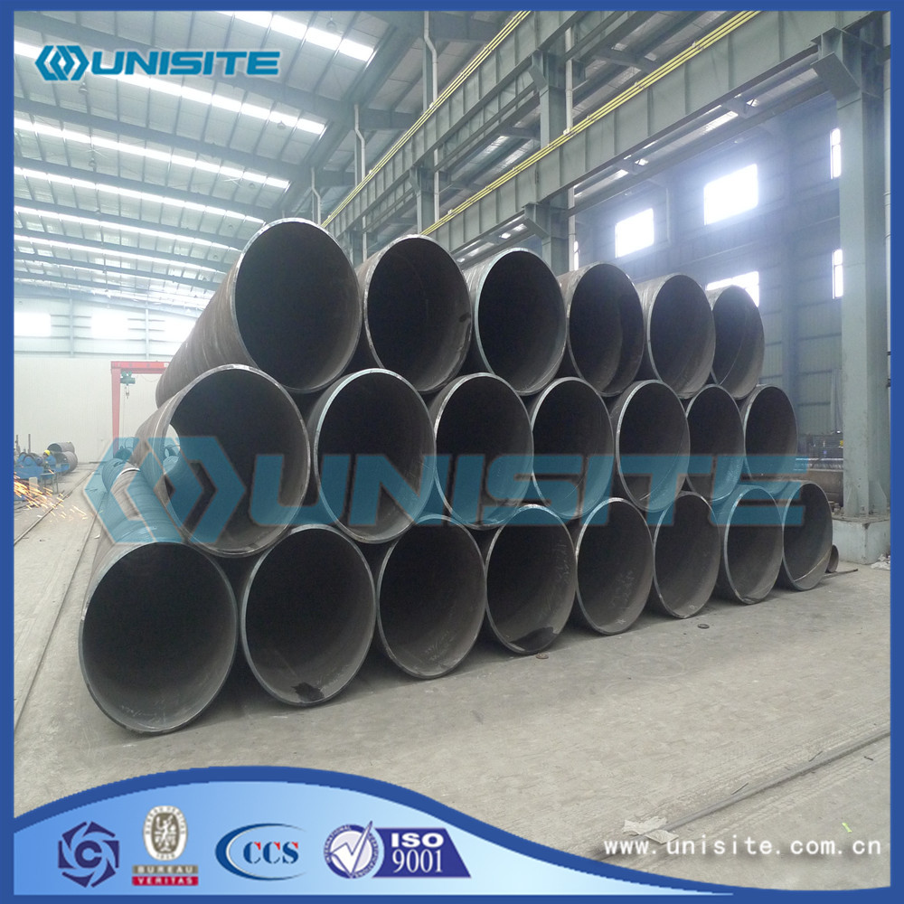 Steel round spiral pipes and fittings