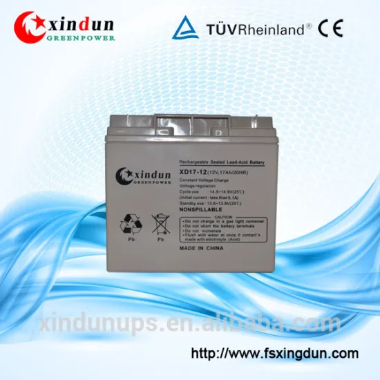 Long cycle life valve regulated lead acid battery 12V