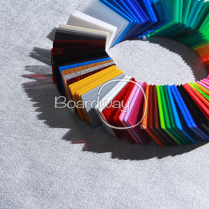 Guangdong factory of 1mm-10mm colorful extruded acrylic sheet could be laser cutting