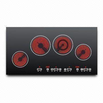 Induction Cooker with Two Digital LED Displays and 9 Power Levels of Adjustment