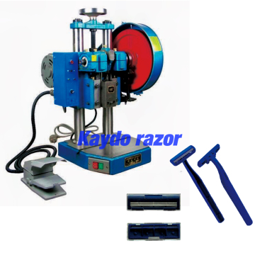 Razor head production line single two tripe blade razor semi auto head assemble machine for hotel hospital