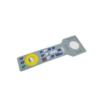 Planar Non Tactile Membrane Switch With LED