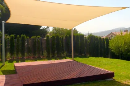 shade sail netting triangle shade sail