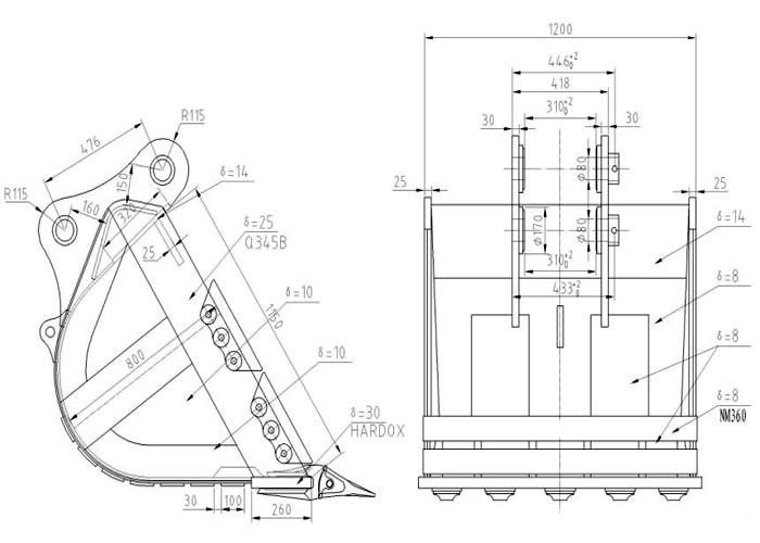 Komatsu PC750 Excavator