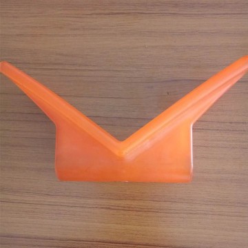 4 Inch Polyurethane V-Style Bow Stop Trailer V Roller