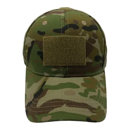 Wholesale Camo Tactical Baseball Hat Cotton Blank AMC Hat with Hook