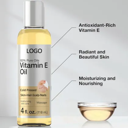 Vitamin E Body Massage Oil Moisturizing Brightening