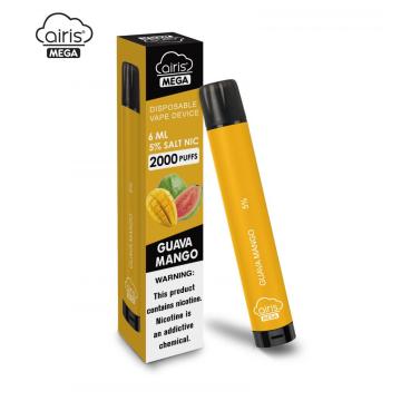 Good Price Disposable Vaporizer Smoking Cigarette Airis Mega