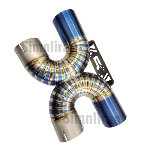 Performance C8 Corvette 3 "Voller Titan -Auspuff Catback Auspuff - Quad -Tipps w