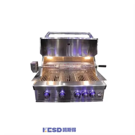 New Design Large BBQ Grill Outdoor Kitchen Stainless Steel Portable Gas Pizza Oven for Family or Home Parties