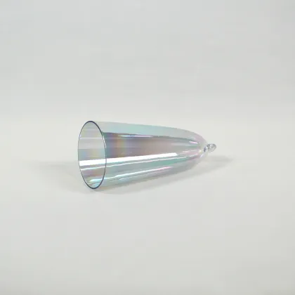 Seven Color Crystal Singing Bell - HF Handmade Titanium Quartz Crystal Bell