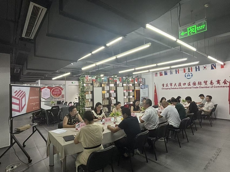 One Meter Wide, One Hundred Meters Deep: Zhong Fengping of Chengzhihao Shares Fifteen Years of Foreign Trade Experience at the Dadukou Chamber of Commerce