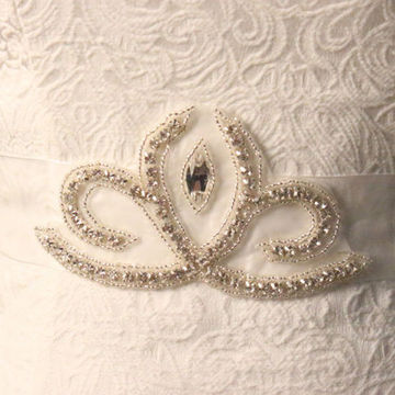 Charming for wedding elegant, rhinestone shiny hot chic sashes, OEM/ODM orders are welcomeNew