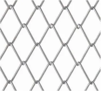 PVC coated or galvanized diamond chain link fence