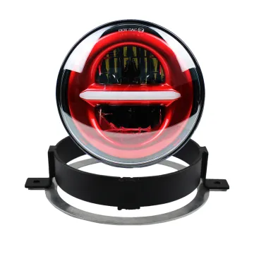 5.75 Inch Round LED Motorcycle Headlight Kit - Plug and Play for Honda VTX 1800/1300 (2002-2008)