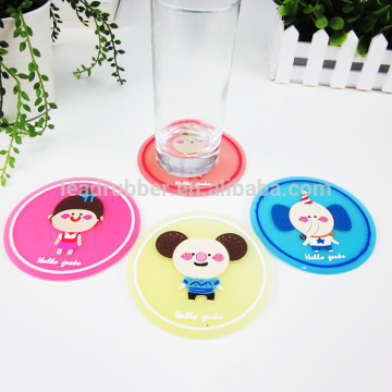 Promotional fashion custom cup mat