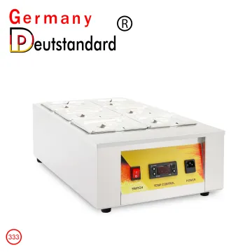 Commercial 6-Tank Chocolate Melting System