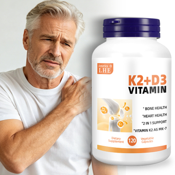 Les capsules Shecome Vitamine D3 K2 soutiennent la santé des os