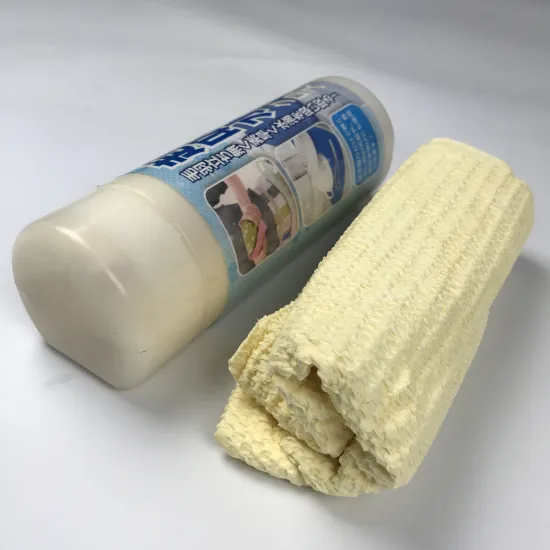 High-Quality Synthetic Shammy Car Washing Cleaning Cloth - Waffle Weave 3D Chamois