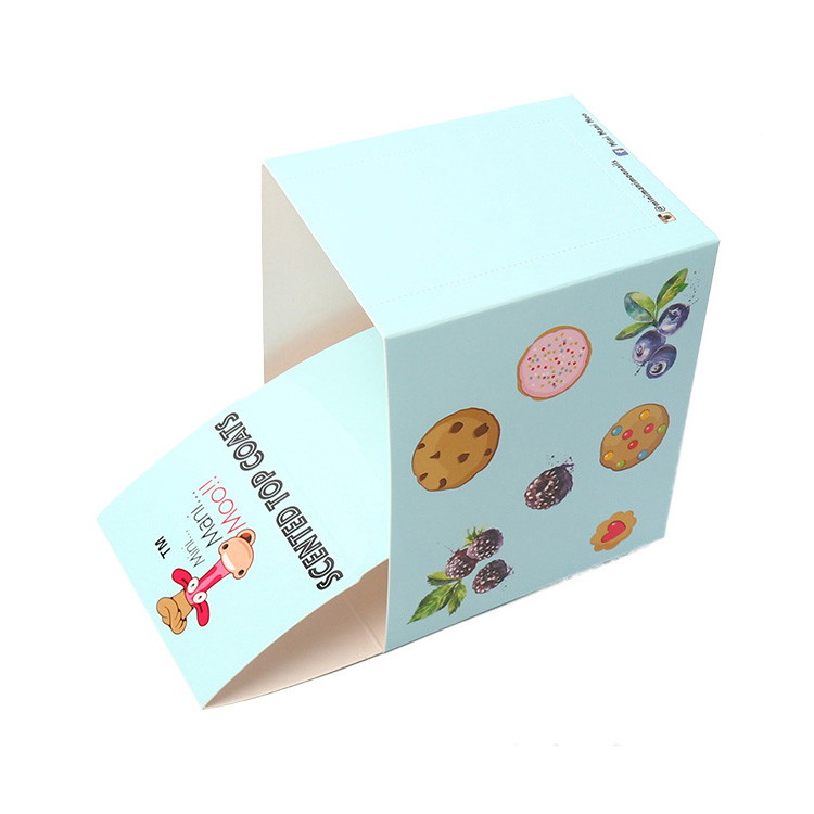 Small Art Paper Display Perforated Gift Box