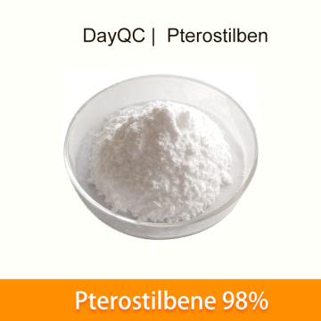 Entzündungshemmende Pterostilbenpulver 98% HPLC Pure Bulk Pterostilbenpulver