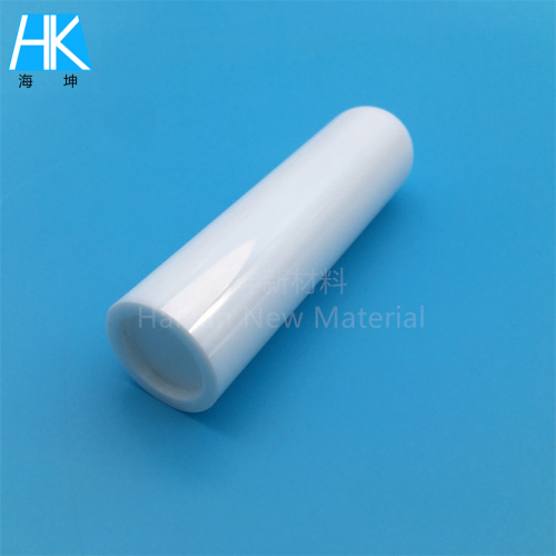 Precision Refractory Zirconia Ceramic One End Closed Tube