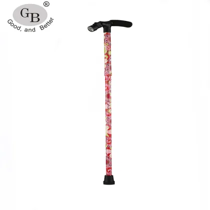 2022 New Soft Grip Foldable Walking Cane for Rehabilitation Therapy