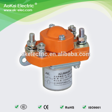 AZJ50S 48VDC 50A SPST Applied in Ship Yacht Waterproof DC Contactor, 1NO Single Coil AOKAI DC Contactor/