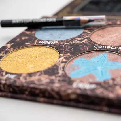 Waterproof Cosmetic 4 Colors Eyebrow Powder Eyebrow Box