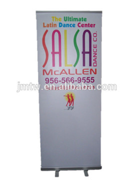Custom Roll Up Banner Aluminum Exhibition Display Stand Roll Up Banner